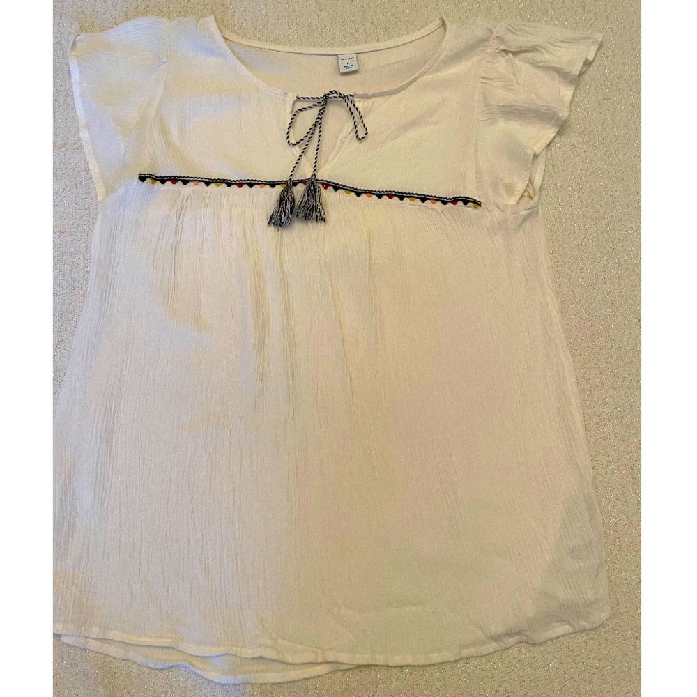 Old Navy blouse; tassel; medium